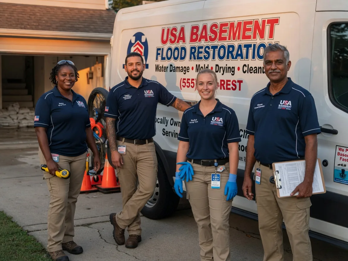Basement Flood Cleanup company in Westfield Center, OH