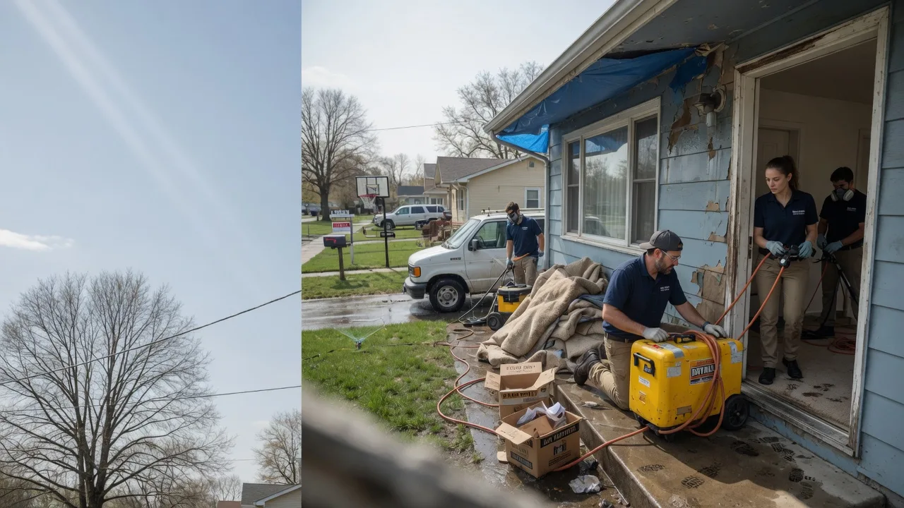Basement Flood Cleanup in Westfield Center, OH near me